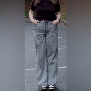 Feather Soft Super Wide Ultra High Jeans